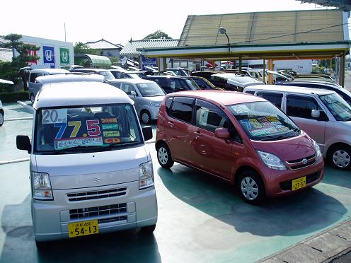 全展示未使用車、中古車はAISの車両品質評価書付き