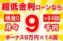 176万円未使用車のお支払い例