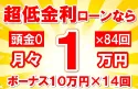 195万円未使用車のお支払い例