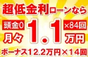 229万円未使用車のお支払い例