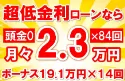 388万円未使用車のお支払い例
