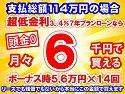 114万円未使用車のお支払い例