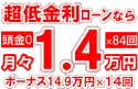 289万円未使用車のお支払い例