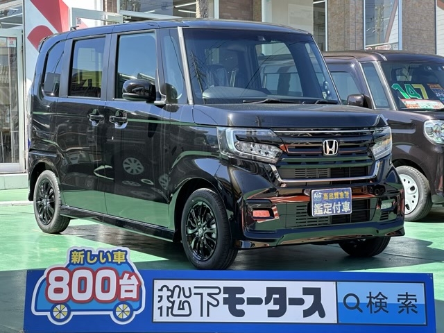 ホンダ 新型n Boxカスタム ｌ Style Blackは未使用車 新古車 中古車大型展示場 松下モータース 静岡県 No 192