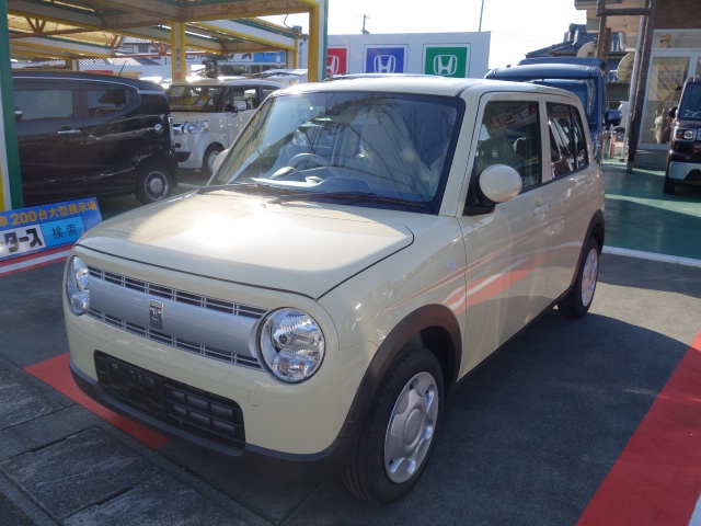 スズキ ラパン Gタイプは未使用車 新古車 中古車大型展示場 松下モータース 静岡県 No 5350