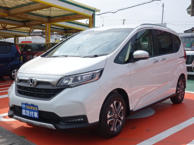 ホンダ フリード クロスターホンダセンシング ｌｅｄヘッドライトは未使用車 新古車 中古車大型展示場 松下モータース 静岡県 No 9675