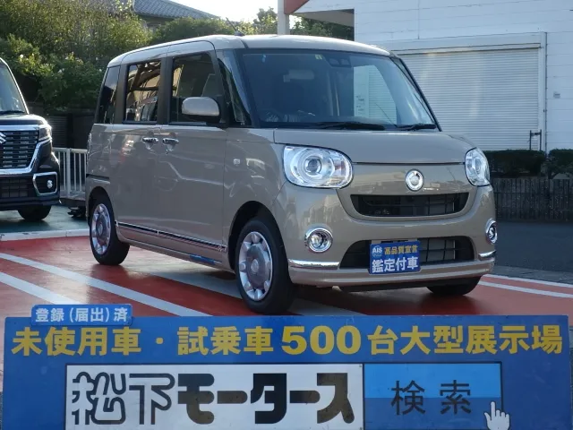 キャンバス(ダイハツ)GブラックインテリアリミテッドSAⅢ届出済未使用車 0