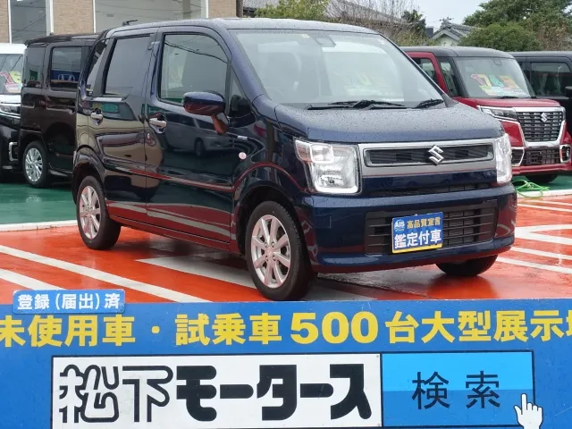 ワゴンR(スズキ)ハイブリッド ＦＸリミテッド　25周年記念車ディーラ-試乗車 0