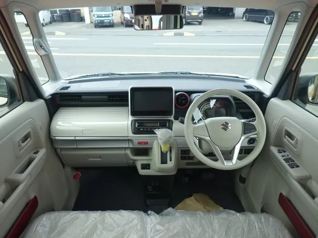 スペーシア(スズキ)ハイブリッドX　ベージュ内装届出済未使用車 12