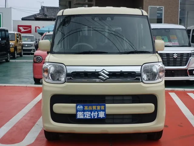 スペーシア(スズキ)ハイブリッドX　ベージュ内装届出済未使用車 27