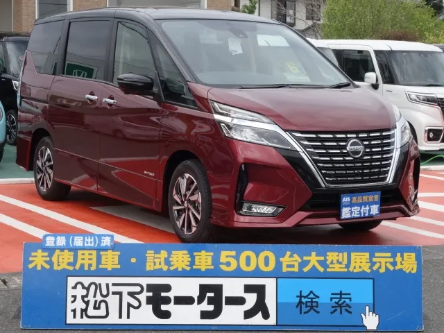 セレナ(ニッサン)ハイウェイスターＶセーフティパックＡ登録済未使用車 0