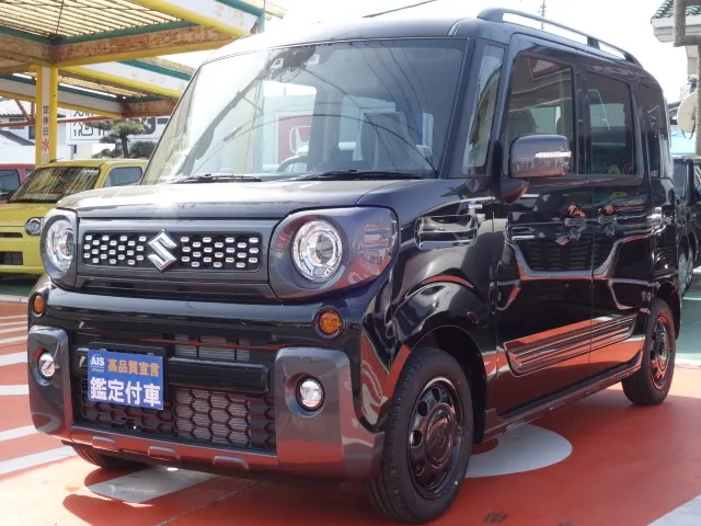 スペーシアギア ハイブリッドXZターボ スズキ 届出済未使用車は