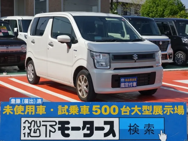 ワゴンR(スズキ)ハイブリッド ＦＸリミテッド　25周年記念車ディーラー試乗車 0