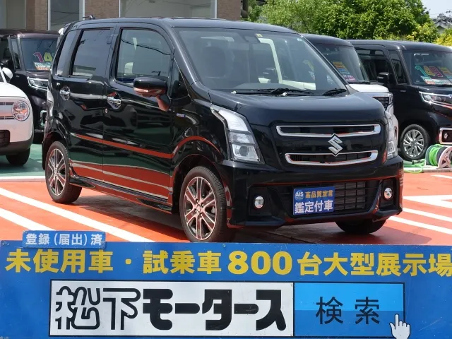 ワゴンR(スズキ)ハイブリッドTターボ　全方位ディ-ラ-試乗車 0