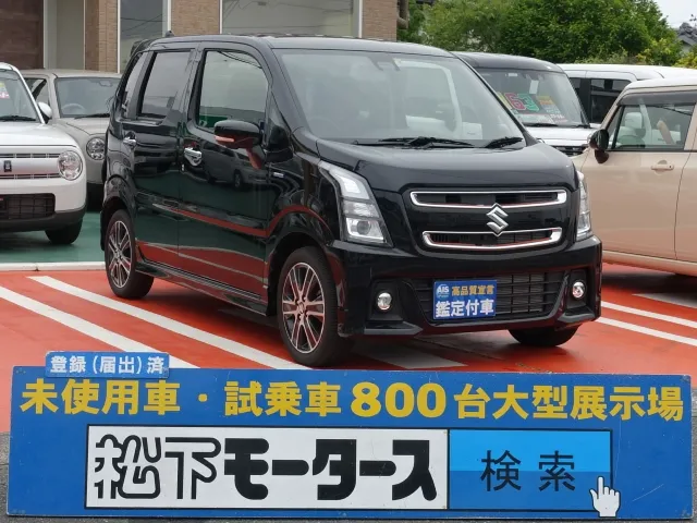 ワゴンR(スズキ)ハイブリッドTターボ　全方位ディ-ラ-試乗車 0