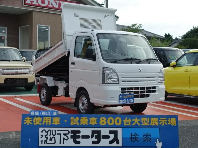 キャリートラック(スズキ)モーニング1軽ダンプ　4WD届出済未使用車 0