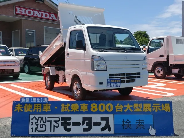 キャリートラック(スズキ)モーニング1軽ダンプ　4WD届出済未使用車 0