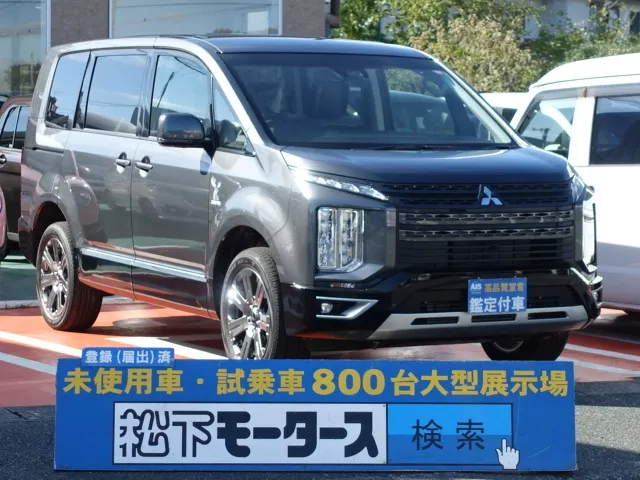 デリカD:5(三菱)ジャスパー ナビ取付PKGⅡアラビュー 後側方・後退時車両検知警報付ディ-ラ-試乗車 0