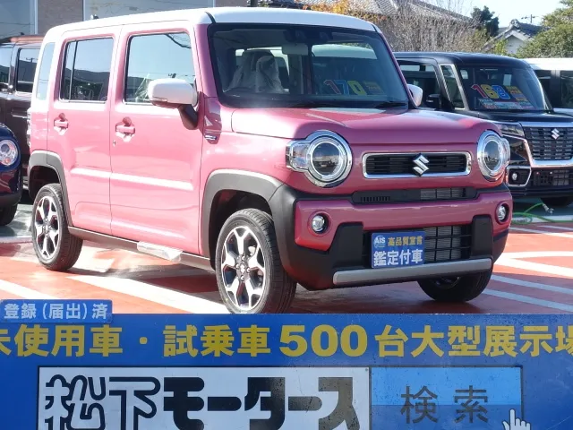 ハスラー ハイブリッドX スズキ 届出済未使用車は静岡県 松下