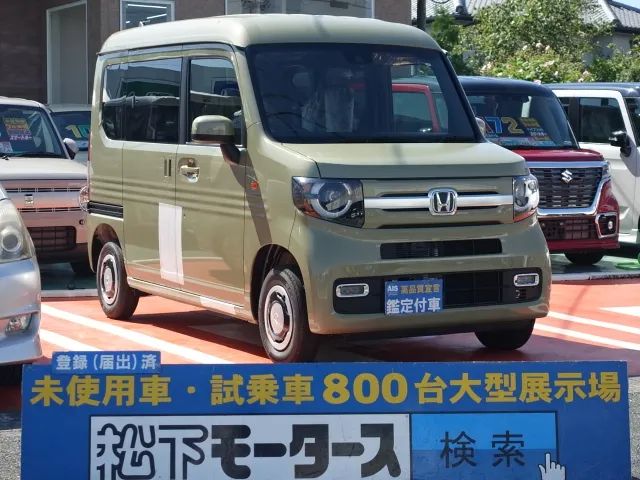 N-VAN(ホンダ)プラススタイルFUNターボ 4WD AT届出済未使用車 0