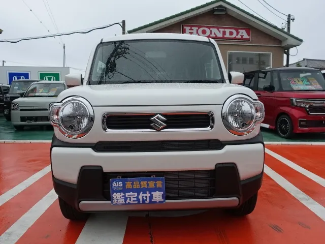 ハスラー(スズキ)ハイブリッドG セーフティサポート非装着車 サイドバイザー付届出済未使用車 23