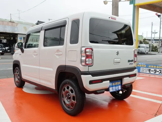 ハスラー(スズキ)ハイブリッドG セーフティサポート非装着車 サイドバイザー付届出済未使用車 2
