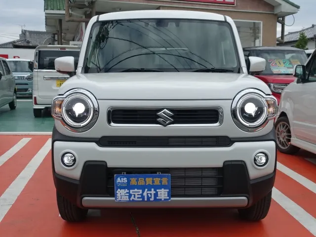 ハスラー(スズキ)ハイブリッドX サイドバイザー付届出済未使用車 23