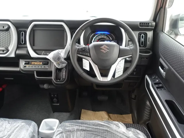 ハスラー(スズキ)ハイブリッドX サイドバイザー付届出済未使用車 6