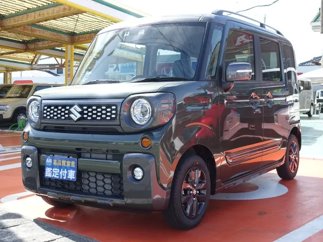 スペーシア(スズキ)ハイブリッドＸＺ届出済未使用車 1