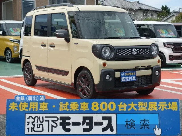 スペーシア(スズキ)ハイブリッドＸＺ届出済未使用車 0