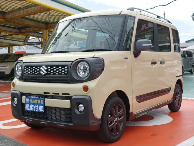 スペーシア(スズキ)ハイブリッドＸＺ届出済未使用車 1