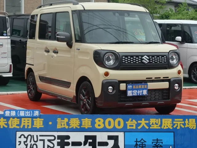 スペーシア(スズキ)ハイブリッドＸＺターボ届出済未使用車 0