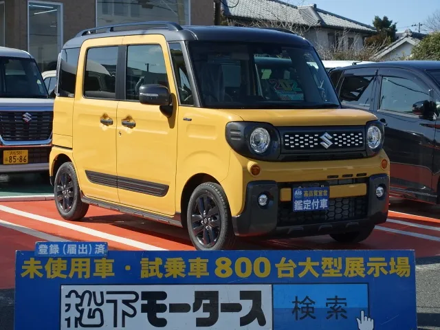 スペーシア(スズキ)ハイブリッドＸＺターボ届出済未使用車 0