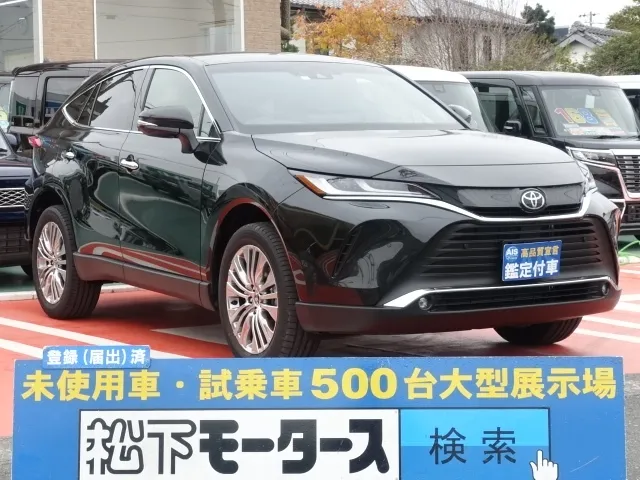 ハリアー(トヨタ)Z　レザーパッケージ登録済未使用車 0