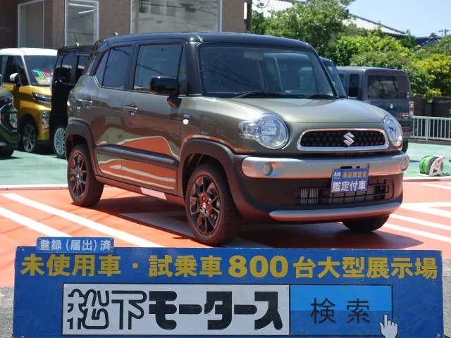 クロスビー(スズキ)ハイブリッドMX登録済未使用車 0