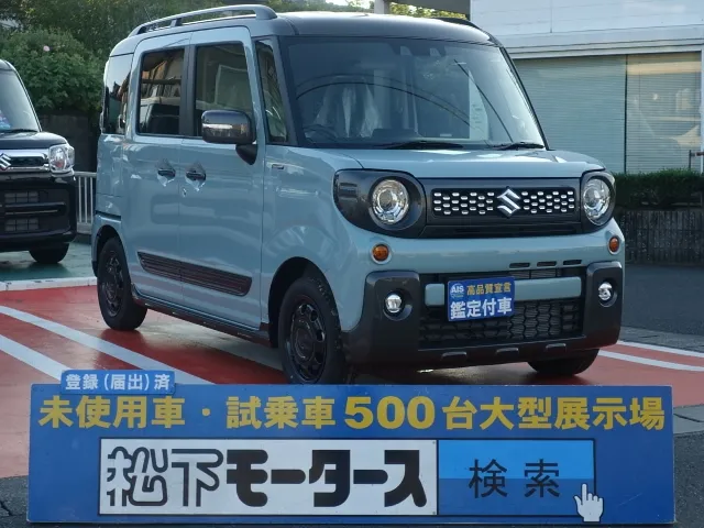 スペーシア(スズキ)ハイブリッドXZ届出済未使用車 0