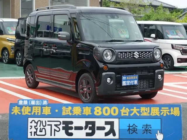 スペーシア(スズキ)ハイブリッドＸＺターボ届出済未使用車 0