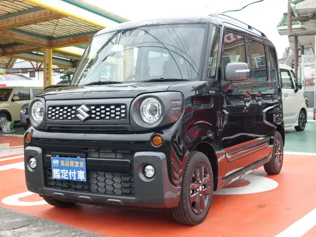 スペーシア(スズキ)ハイブリッドＸＺターボ届出済未使用車 1