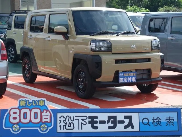 タフト(ダイハツ)X　純正ナビ付届出済未使用車 0