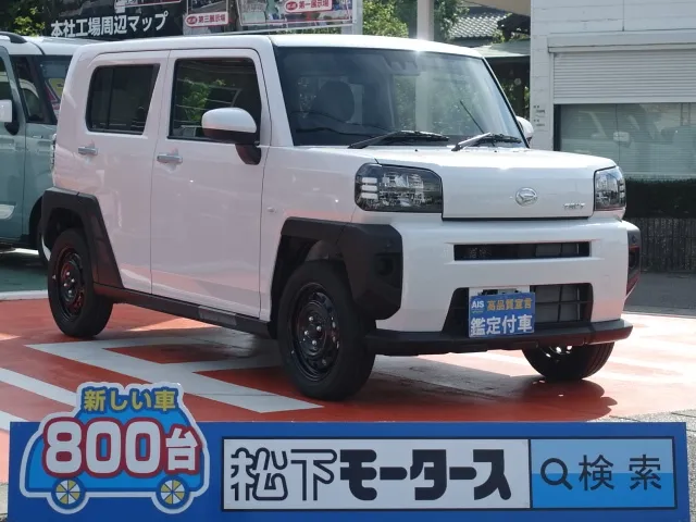 タフト(ダイハツ)X　純正ナビ付届出済未使用車 0