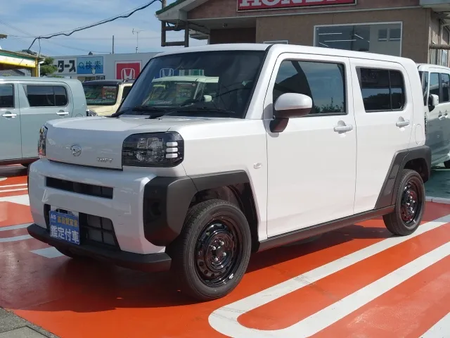 タフト(ダイハツ)X　純正ナビ付届出済未使用車 1