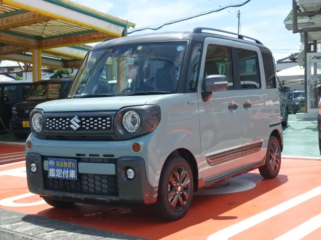 スペーシア(スズキ)ハイブリッドＸＺ届出済未使用車 1
