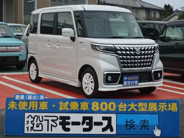 スペーシア(スズキ)ハイブリッドGS新車見本展示有 0