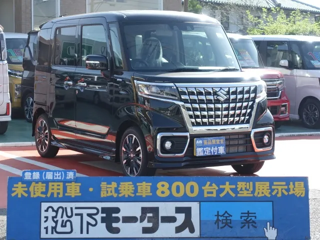 スペーシア(スズキ)ハイブリッド XSターボ新車見本展示有 0
