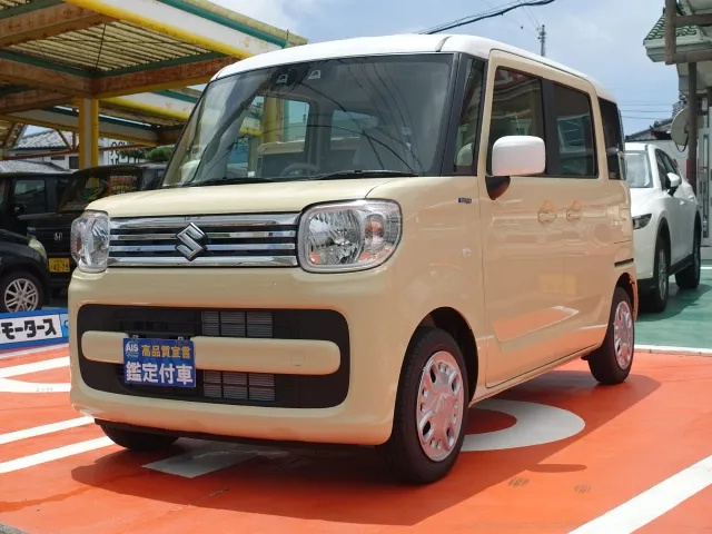 スペーシア(スズキ)ハイブリッド X届出済未使用車 1