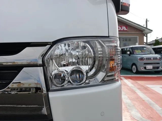 6型ハイエース ダークプライムⅡ 純正LEDヘッドライト 4型 5型 左右セット