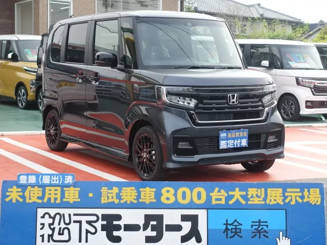 美車☆外装磨き済☆N-BOXカスタムGターボパッケージ☆両側電動スライドドア 美車☆外装磨き済☆N-BOXカスタムGターボパッケージ☆両側電動スライド
