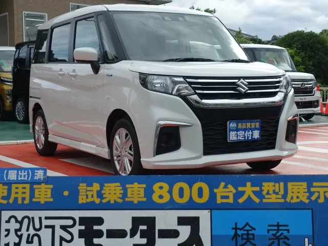 ソリオ(スズキ)ハイブリッドMX新車見本展示有 0