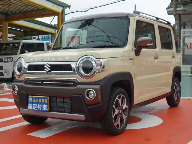 ハスラー(スズキ)JスタイルⅡ　全方位ナビ付届出済未使用車 1