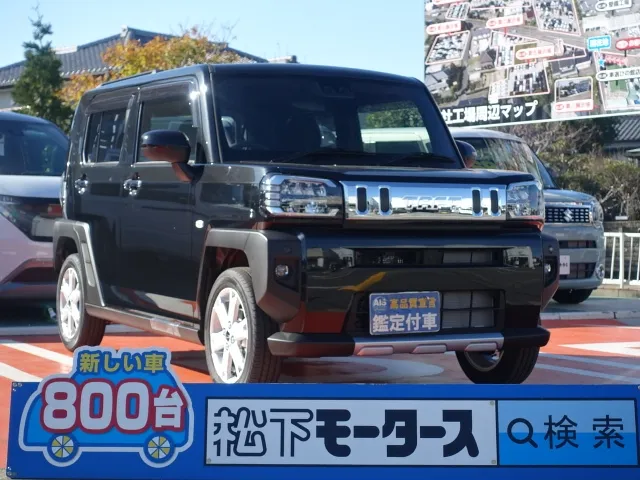 タフト(ダイハツ)Ｇ クロムベンチャー 純正バイザー スカッフプレート付届出済未使用車 0